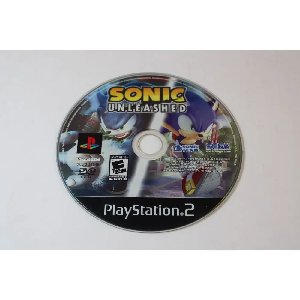 Sonic Unleashed (Sony Playstation 2, PS2) Authentic, Game Disc Only, Tested